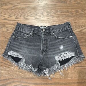 Free People Denim Shorts